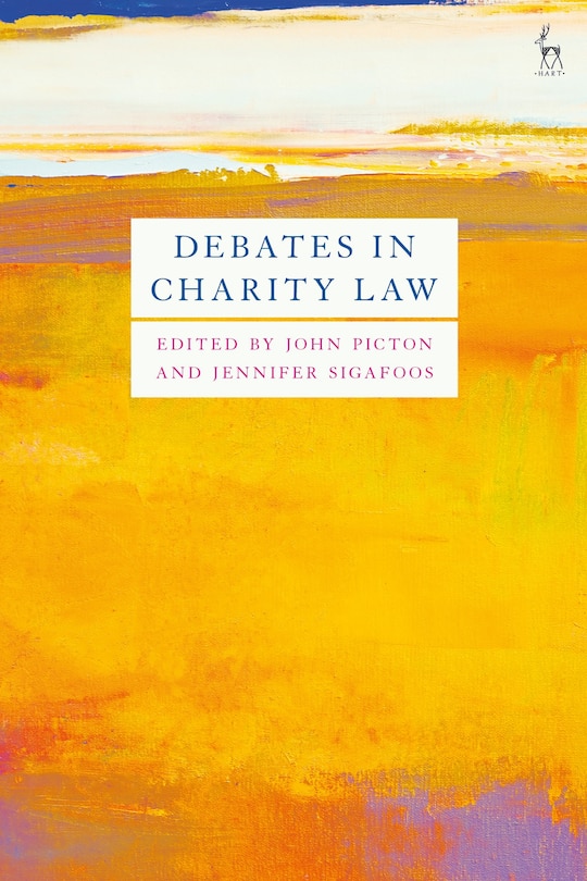 Front cover_Debates in Charity Law
