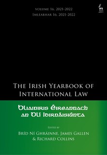 Couverture_The Irish Yearbook of International Law, Volume 16, 2021-2022