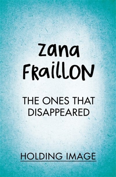 Front cover_The Ones That Disappeared