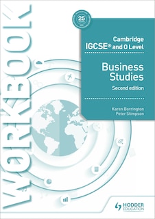 Couverture_Cambridge Igcse And O Level Business Studies Workbook 2nd Edition