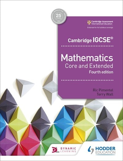 Couverture_Cambridge Igcse Mathematics Core And Extended 4th Edition