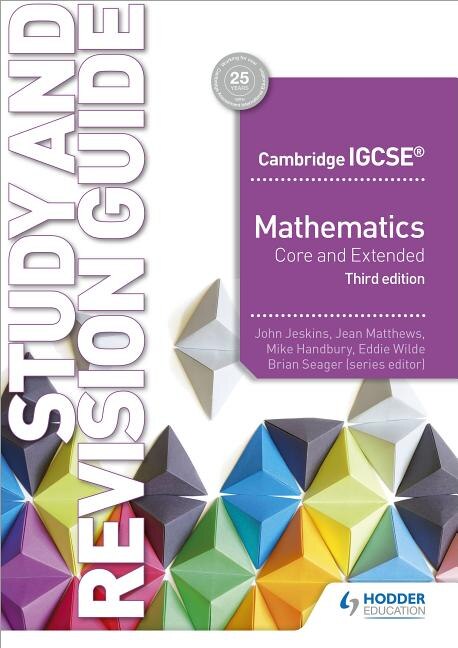 Couverture_Camigcse Maths Core & Extended Study & Revision Guide 3rd Edition