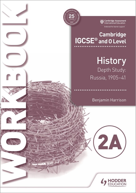 Front cover_Cambridge Igcse And O Level History Workbook 2a - Depth Study:  R