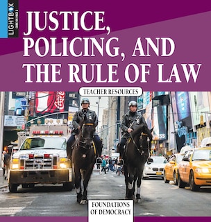 Front cover_Justice, Policing, and the Rule of Law