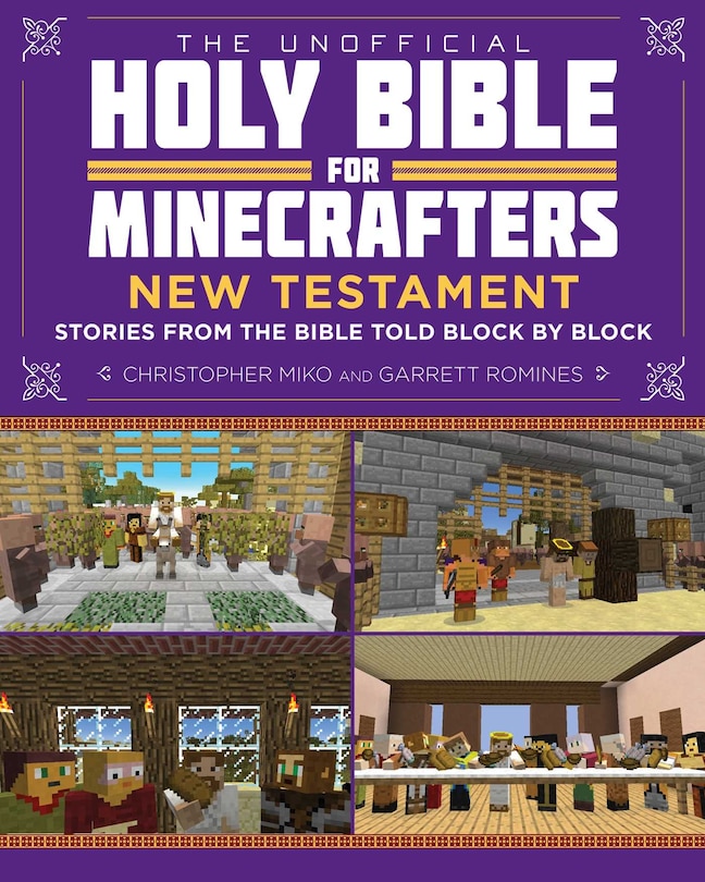 Front cover_The Unofficial Holy Bible for Minecrafters: New Testament