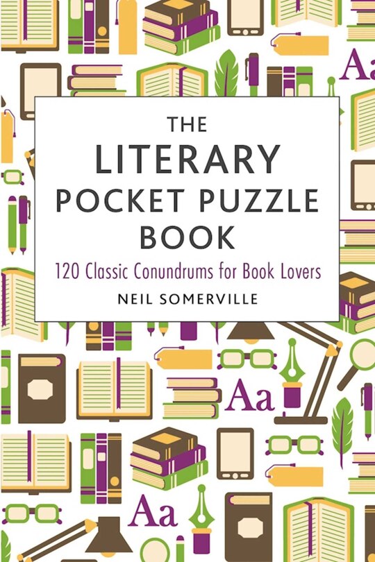 Front cover_The Literary Pocket Puzzle Book