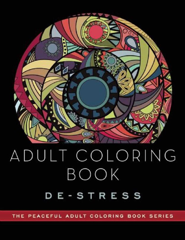Front cover_Adult Coloring Book: De-Stress