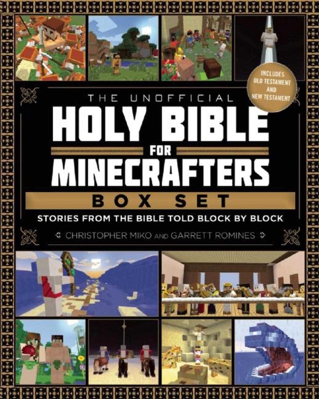 Couverture_The Unofficial Holy Bible for Minecrafters Box Set