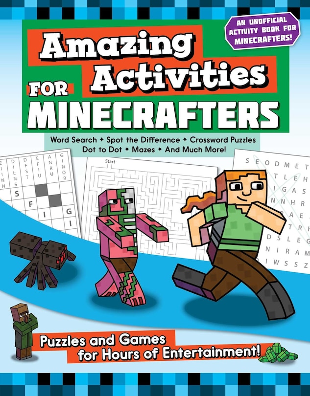 Front cover_Amazing Activities for Minecrafters