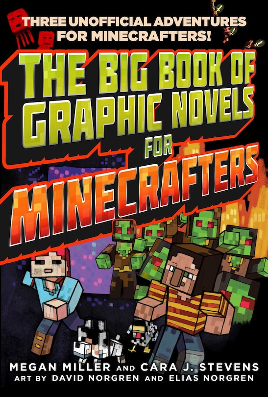 Front cover_The Big Book of Graphic Novels for Minecrafters