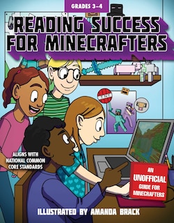 Couverture_Reading Success For Minecrafters: Grades 3-4