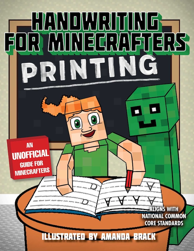 Couverture_Handwriting For Minecrafters: Printing