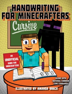 Front cover_Handwriting For Minecrafters: Cursive