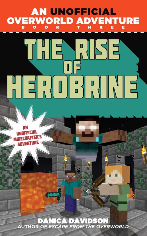 Front cover_The Rise of Herobrine