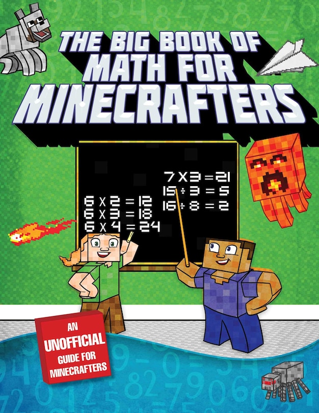 Couverture_The Big Book of Math for Minecrafters
