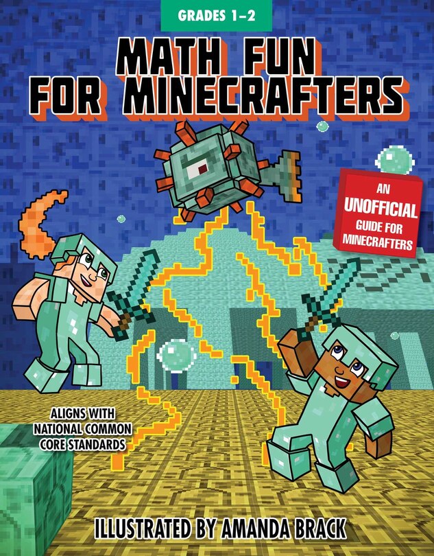 Couverture_Math Fun for Minecrafters: Grades 1–2