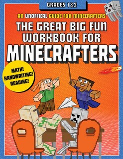 Couverture_The Great Big Fun Workbook for Minecrafters: Grades 1 & 2