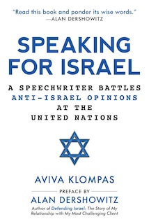 Couverture_Speaking for Israel