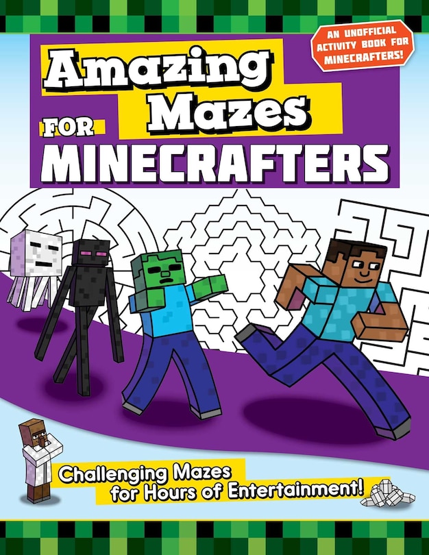 Front cover_Amazing Mazes for Minecrafters