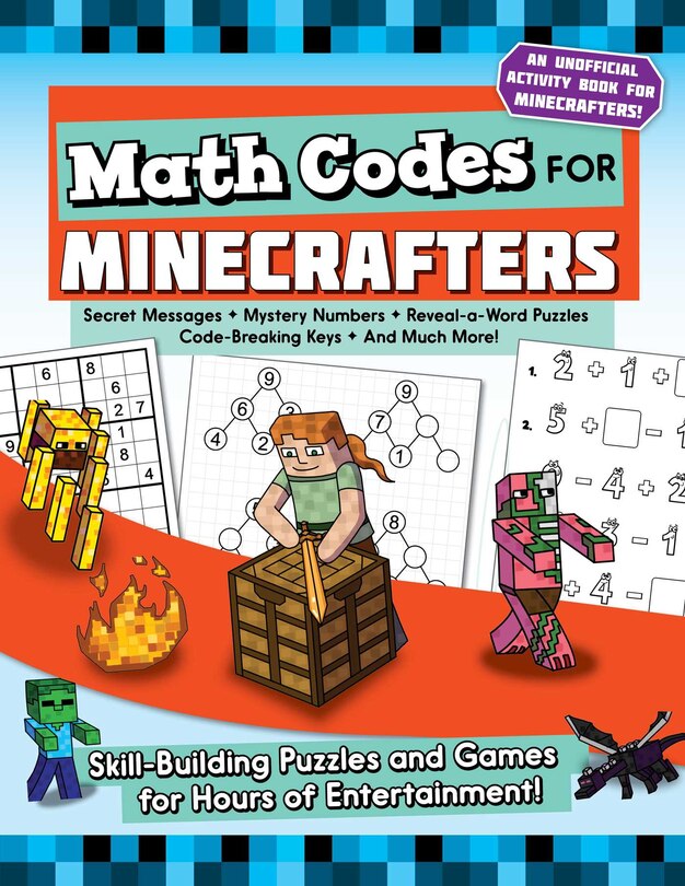 Front cover_Math Codes For Minecrafters