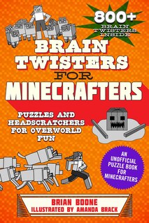 Front cover_Brain Twisters For Minecrafters