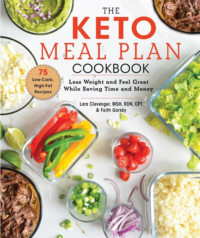 Front cover_The Keto Meal Plan Cookbook