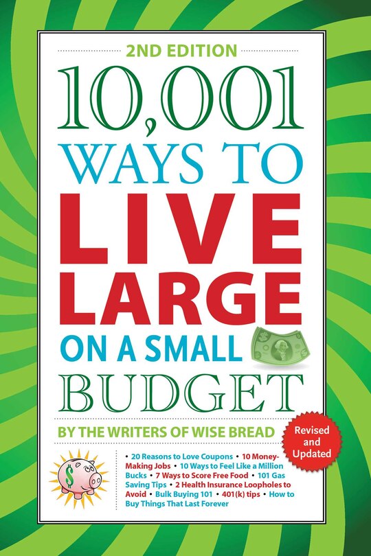 Front cover_10,001 Ways to Live Large on a Small Budget