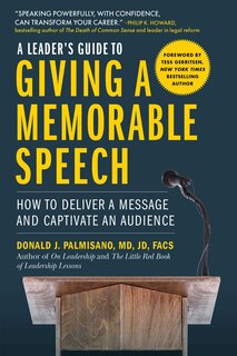 Couverture_A Leader's Guide to Giving a Memorable Speech