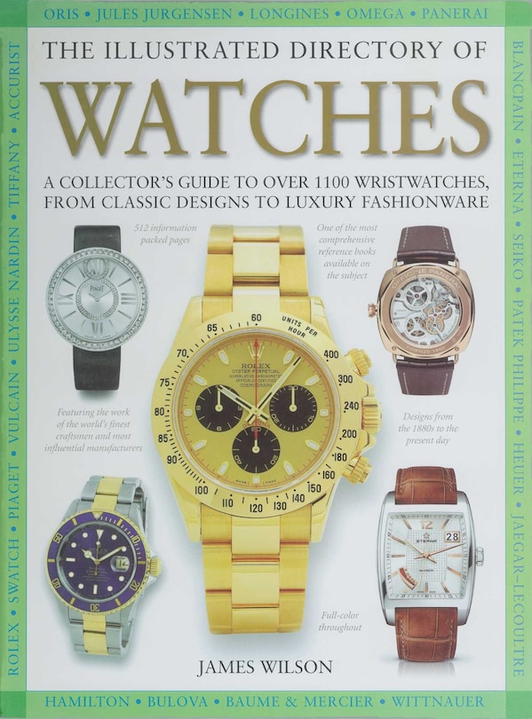 Front cover_The Illustrated Directory of Watches
