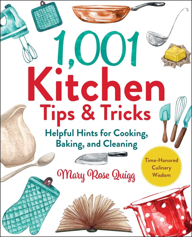 Front cover_1,001 Kitchen Tips & Tricks