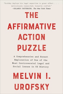 Front cover_The Affirmative Action Puzzle