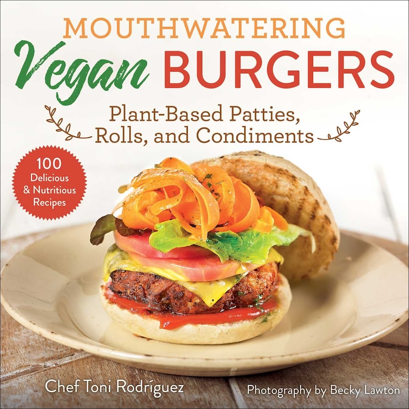 Front cover_Mouthwatering Vegan Burgers