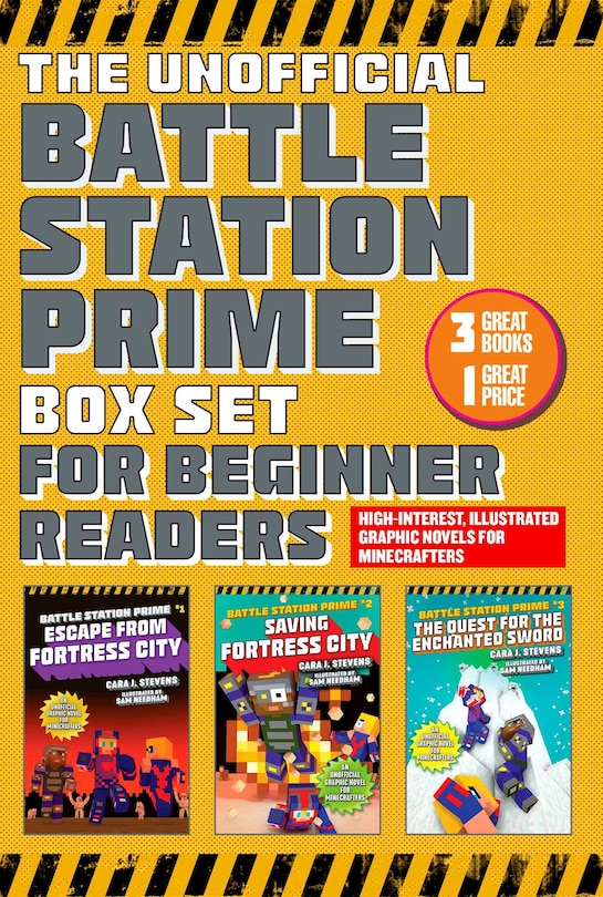 Front cover_The Unofficial Battle Station Prime Box Set for Beginner Readers