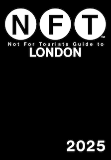 Front cover_Not For Tourists Guide to London 2025