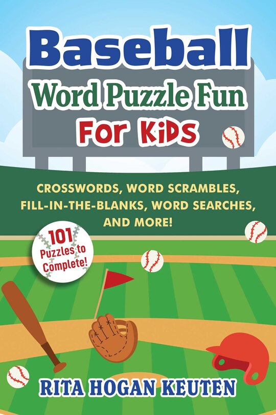 Couverture_Baseball Word Puzzle Fun for Kids