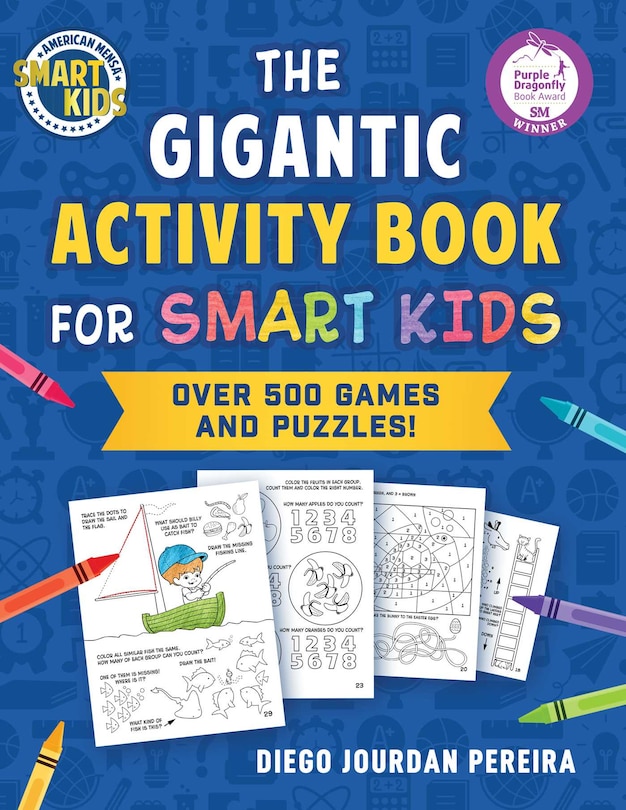 Front cover_The Gigantic Activity Book for Smart Kids
