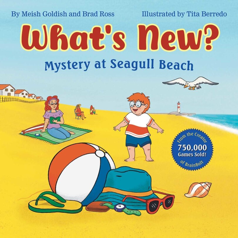 Front cover_What's New? Mystery at Seagull Beach