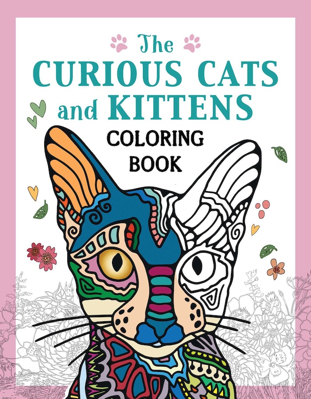 Front cover_The Curious Cats and Kittens Coloring Book