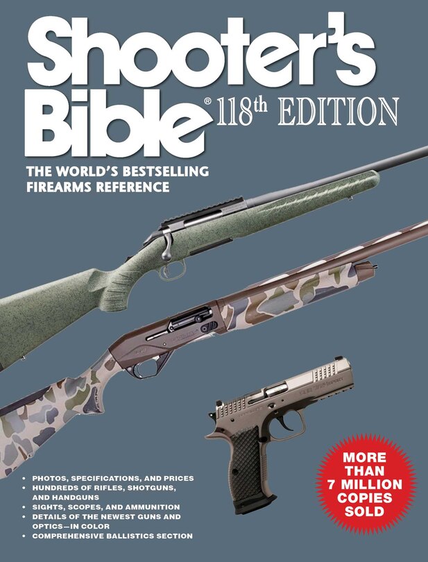 Front cover_Shooter's Bible 118th Edition
