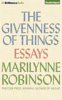 Front cover_The Givenness of Things