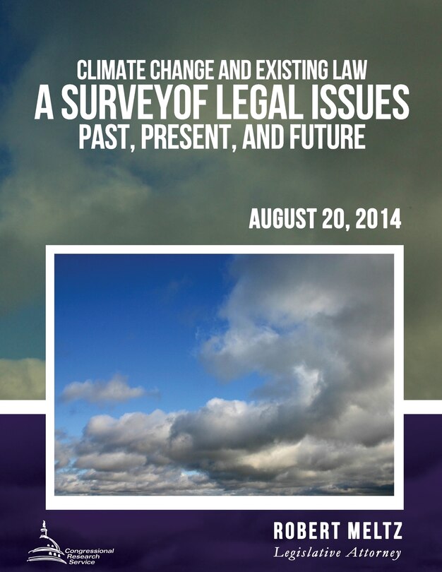 Couverture_Climate Change and Existing Law