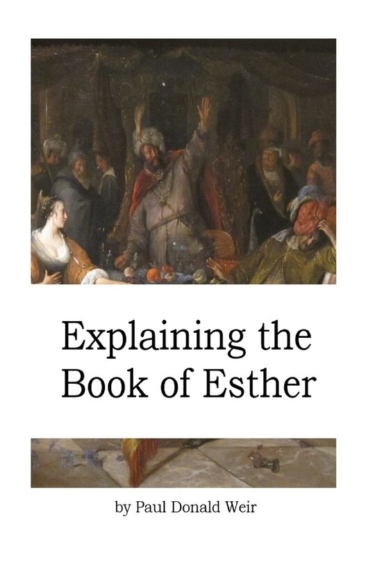 Front cover_Explaining the Book of Esther