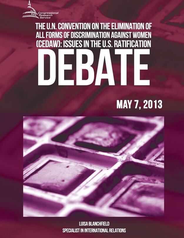 Couverture_The U.N Convention On The Elimination Of All Forms Of Discrimination Against Women (CEDAW)