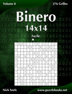 Front cover_Binero 14x14 - Facile - Volume 8 - 276 Grilles