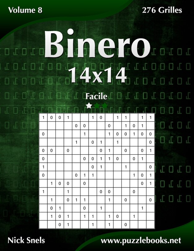 Front cover_Binero 14x14 - Facile - Volume 8 - 276 Grilles