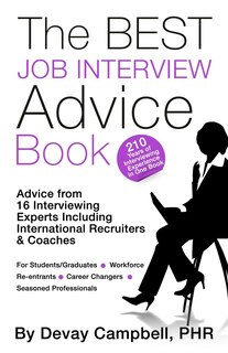 Front cover_The BEST Job Interview Advice Book