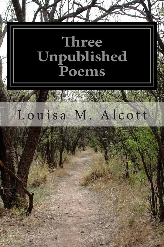Front cover_Three Unpublished Poems