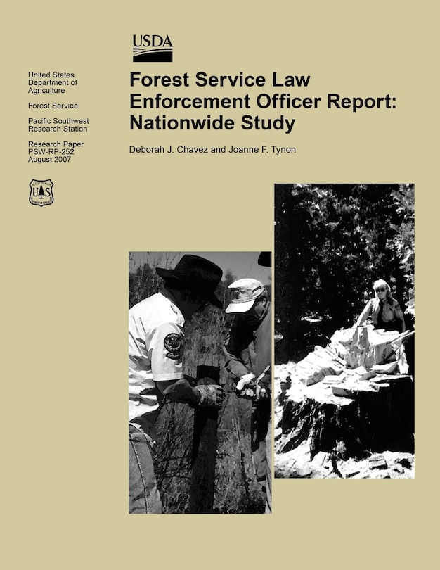 Front cover_Forest Service Law Enforcement Officer Report