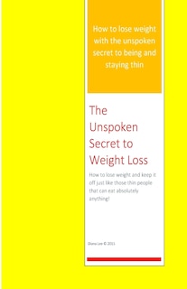Couverture_The Unspoken Secret to Weight Loss