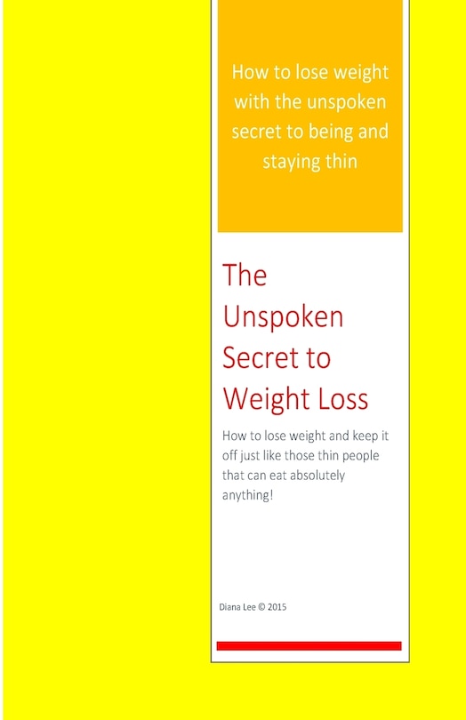 Couverture_The Unspoken Secret to Weight Loss